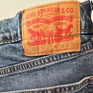 Levi's 505 Classic Jean Size 34